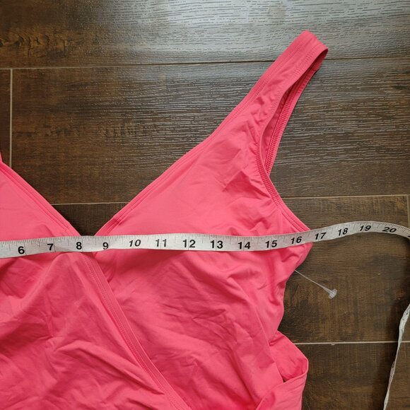NEW Tommy Bahama One Piece Swimsuit Womens 16 Tie Wrap Beach Vacation Pool - Picture 7 of 9